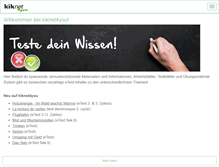 Tablet Screenshot of kiknet4you.org